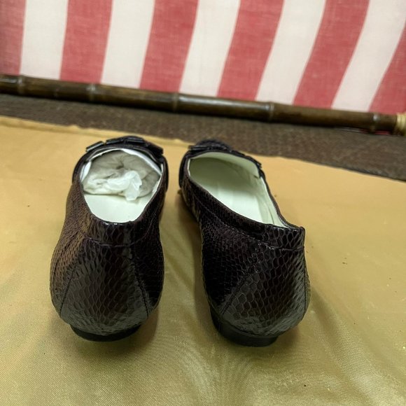 NWB DMG Calvin Klein Pazi Snake Shoes Sz 065M - Picture 3 of 9